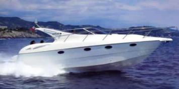 Yachtcharter Gobbi 345 Seitenansicht 2 Cab 1 WC