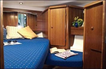 Yachtcharter Merry Fisher 925 Achterkabine 2 Cab 1 WC