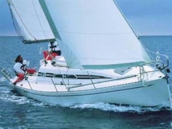 Yachtcharter Elan 295 Seitenansicht 2 Cab 1 WC