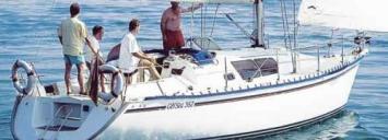 Yachtcharter Gib Sea 362 Heckansicht 3 Cab