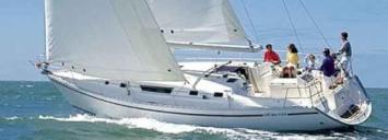 Yachtcharter Gib Sea 444 Seitenansicht 4 Cab