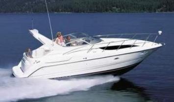 Yachtcharter Bayliner 3055 Seitenansicht 2 Cab 1 WC