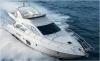 Yachtcharter Azimut 55 Bugansicht 3 Cab 3 WC