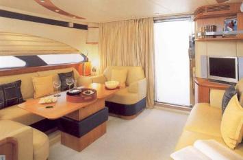 Yachtcharter Azimut 50 Salon 3 Cab 2 WC