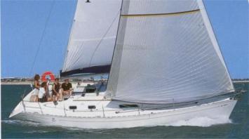 Yachtcharter Dufour 36 Classic Seitenansicht 3 Cab