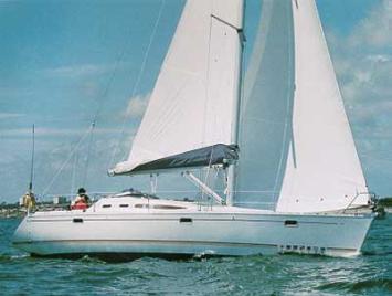 Yachtcharter Feeling 39 (3Cab) Seitenansicht