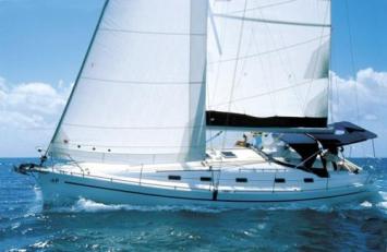 Yachtcharter Harmony 42 Seitenansicht 3 Cab 2 WC