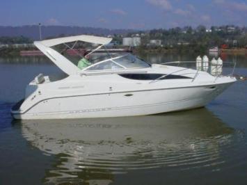 Yachtcharter Bayliner 2855 Seitenansicht 2 Cab 1 WC