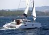 Yachtcharter Mahe 36 Heckansicht 3 Cab 1 WC