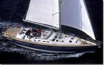 Yachtcharter Beneteau 57 4Cab 4WC Seitenansicht