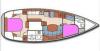 Yachtcharter Oceanis 40 CC 2cab layout