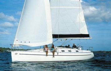 Yachtcharter Harmony 38 Seitenansicht 2 Cab 1 WC 1