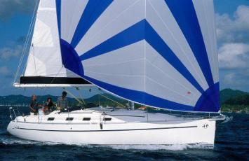 Yachtcharter Harmony 38 Seitenansicht 2 Cab 1 WC