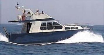 Yachtcharter Almarine 1200 Seitenansicht 2 Cab 1 WC