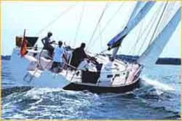 Yachtcharter Hanse 411 Heckansicht