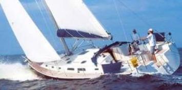 Yachtcharter Hanse 411 Seitenansicht