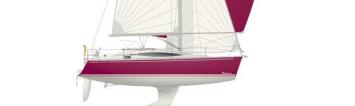 Yachtcharter Delphia 33 Segelplan