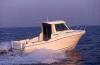 Yachtcharter Merry Fisher 635 Heckansicht 1 Cab 1 WC