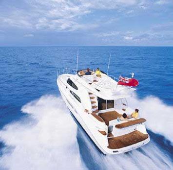 Yachtcharter sealine_T47 Heck