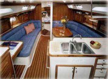 Yachtcharter catalina34 pic5