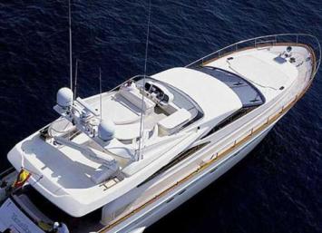 Yachtcharter Astondoa 72 Luftaufnahme 4 Cab 4 WC