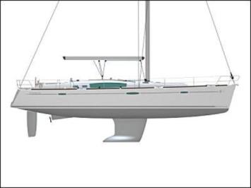 Yachtcharter Oceanis 50 Segelplan 3 Cab 2 WC