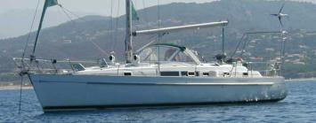 Yachtcharter Oceanis 40 CC 2cab side