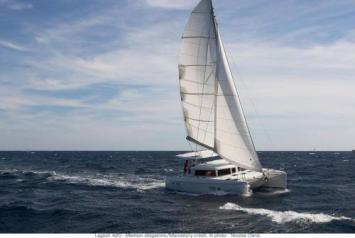 Yachtcharter Lagoon 420 Seitenansicht 4cab