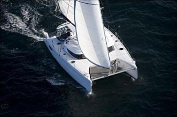 Yachtcharter Orana 44 Luftaufnahme 5 Cab 3 WC