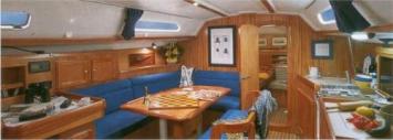 Yachtcharter Dufour 36 Classic Salon 2 Cab