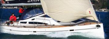 Yachtcharter Elan 450 Seitenansicht 4 Cab 2 WC