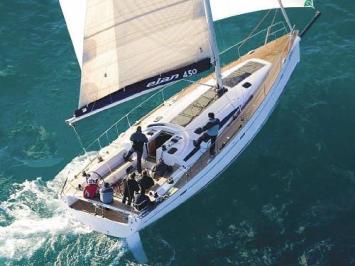 Yachtcharter Elan 450 4Cab Luftbild