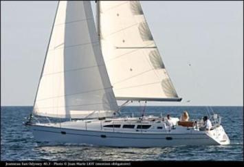 Yachtcharter Sun Odyssey 40.3 3Cab top