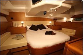 Yachtcharter Sun Odyssey 45 DS Achterkabine 2 Cab 2 WC