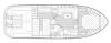 Yachtcharter Bavaria 37 Sport HT 2cab layout