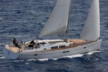 Yachtcharter Hanse 540 Seitenansicht 4 Cab 4 WC