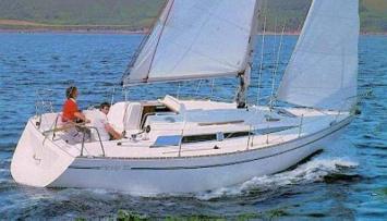 Yachtcharter Moody 33 MKII Seitenansicht