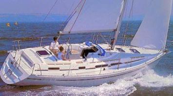 Yachtcharter Moody 35 Seitenansicht