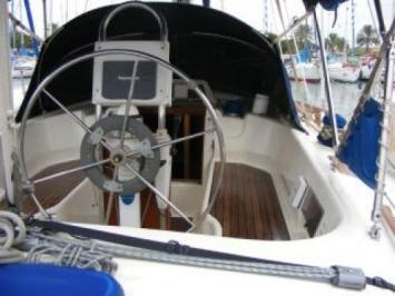 Yachtcharter Moody 35 Cockpit