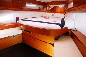 Yachtcharter Dufour 45 Performance Vorschiff 4 Cab