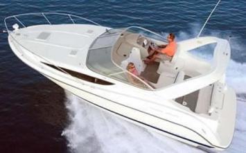 Yachtcharter Bayliner 285 Ciera Seitenansicht 2 Cab 1 WC 1