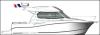 Yachtcharter Merry Fisher 815 Segelplan 1 Cab 1 WC