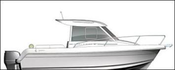 Yachtcharter Merry Fisher 625 HB Segelplan 1 Cab 1 WC