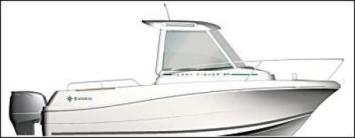 Yachtcharter Merry Fisher 585 Marlin Segelplan 1 Cab 1 WC