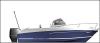 Yachtcharter Cap Camarat 555 WA Segelplan 1 Cab 1 WC