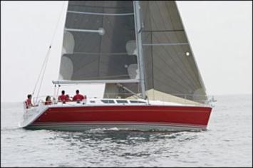 Yachtcharter Sun Fast 40.3 Seitenansicht 2 Cab 2 WC
