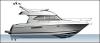 Yachtcharter Prestige 36 Segelplan 2 Cab 1 WC