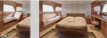 Yachtcharter Prestige 60 Achterkabine 3+1 Cab 3 WC