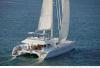 Yachtcharter Lagoon 620 Heckansicht 3 Cab 3 WC