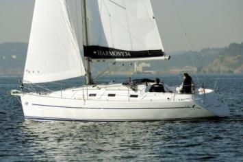 Yachtcharter Harmony 34 Seitenansicht 2 Cab 1 WC 1